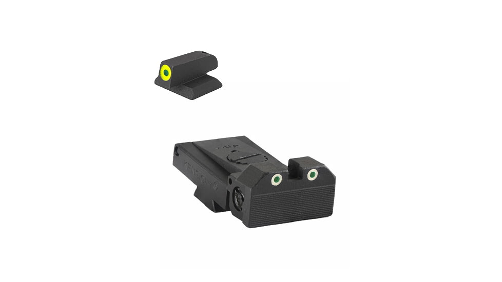 Kensight Springfield Adjustable Tritium Sight, Black, 991-255