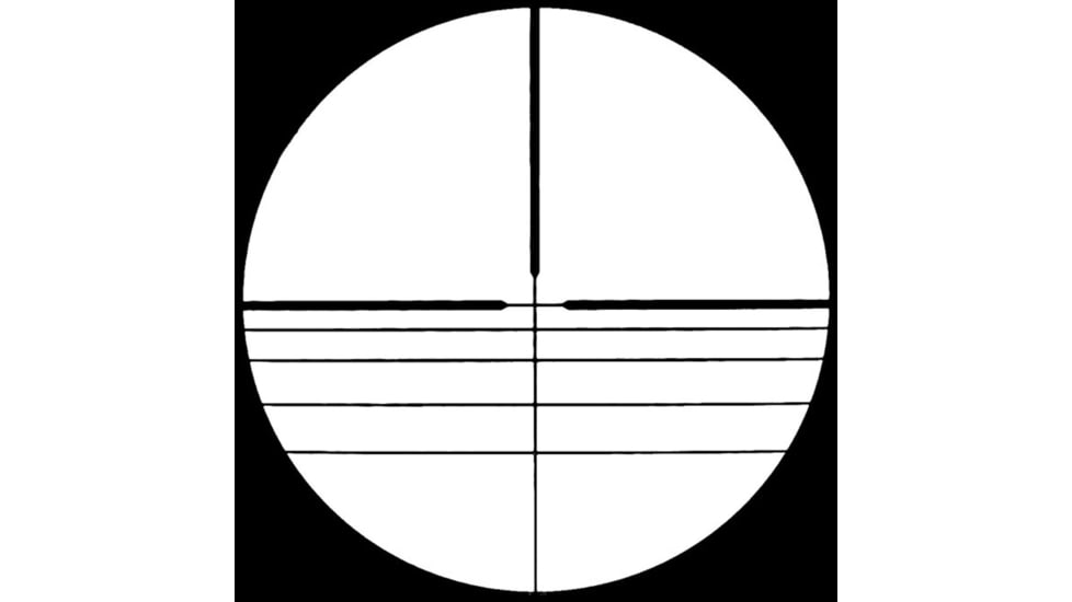 Kexuan Kexuan 4X32 Compact Scope w/ Dovetail Scope Rings, 1 in Tube, Red/Green 5 Line Reticle, Black, KX 4X32MLF-AG