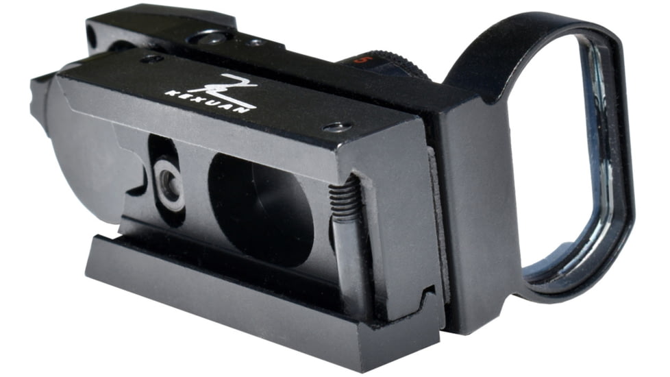 Kexuan Mini Reflex Sight, Red/Green Dot, 4 Reticle Styles, Picatinny Mount, Black, H0101