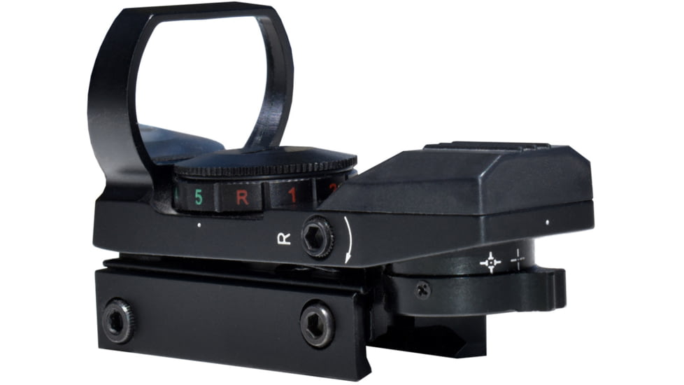 Kexuan Mini Reflex Sight, Red/Green Dot, 4 Reticle Styles, Picatinny Mount, Black, H0101