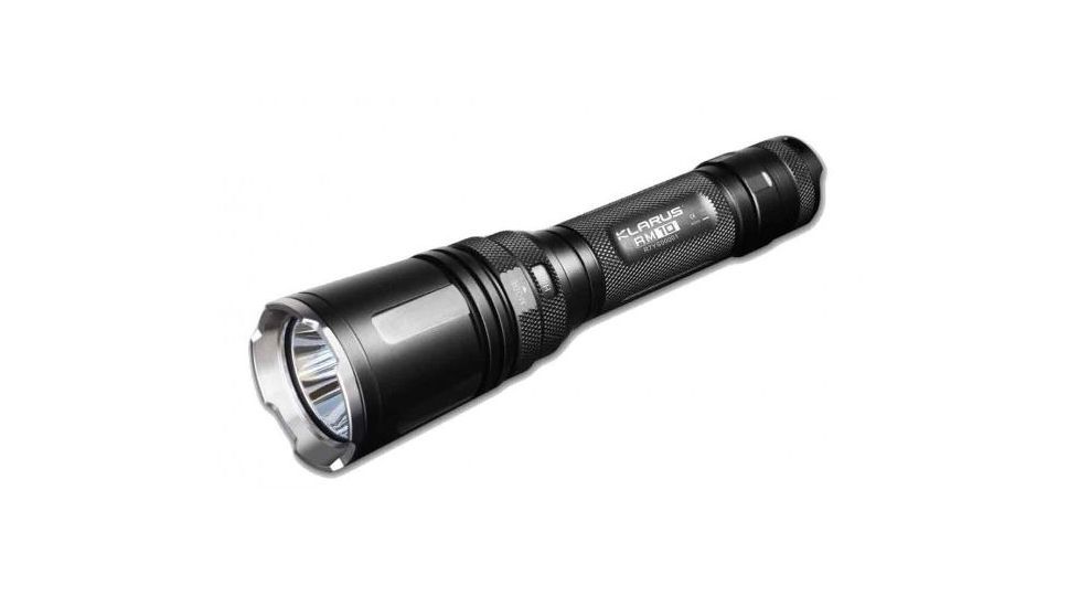 Klarus RM10 Rechargeable Tac. Flashlight, w/CREE LED, 1050 Lumens, w/1x18650 Battery, Black KLARUS-RM10