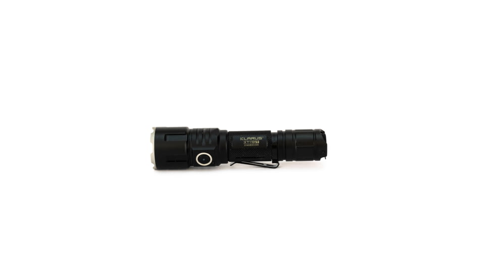 Klarus XT11GT HD Rechargeable Tactical Flashlight - 2000 Lumens, Black, KLARUS-XT11GT