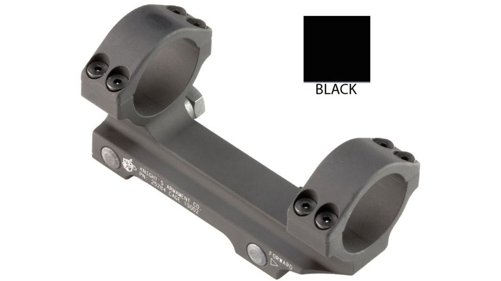 Knight's Armament Scope Mount Assembly, One Piece, 34mm, 1.5in Height, Black KM25284