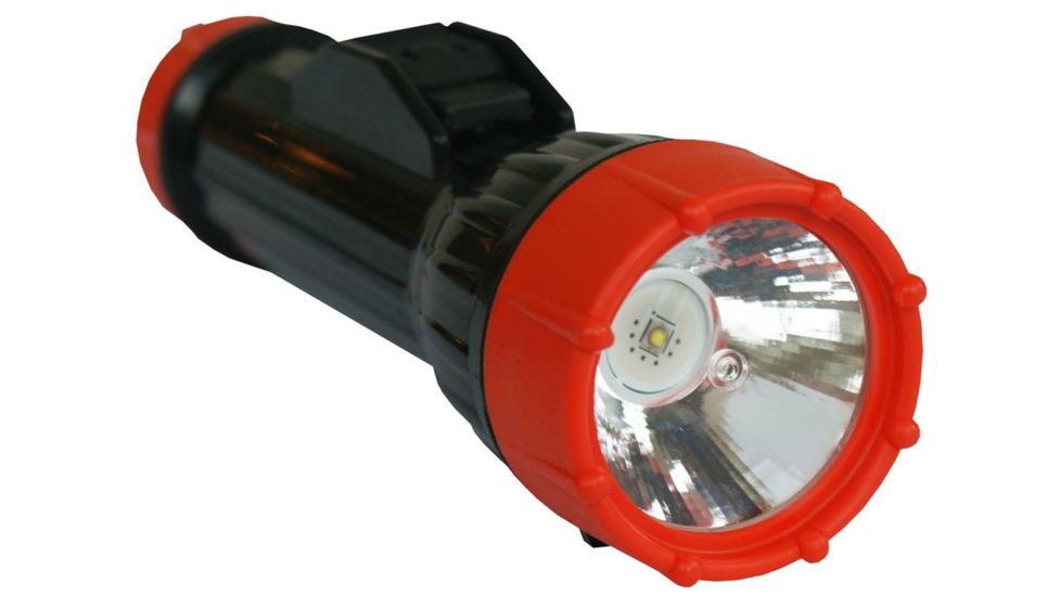 Koehler Bright Star WorkSAFE D-cell Waterproof Flashlight, ATEX Approved Div 1, Black, 16460
