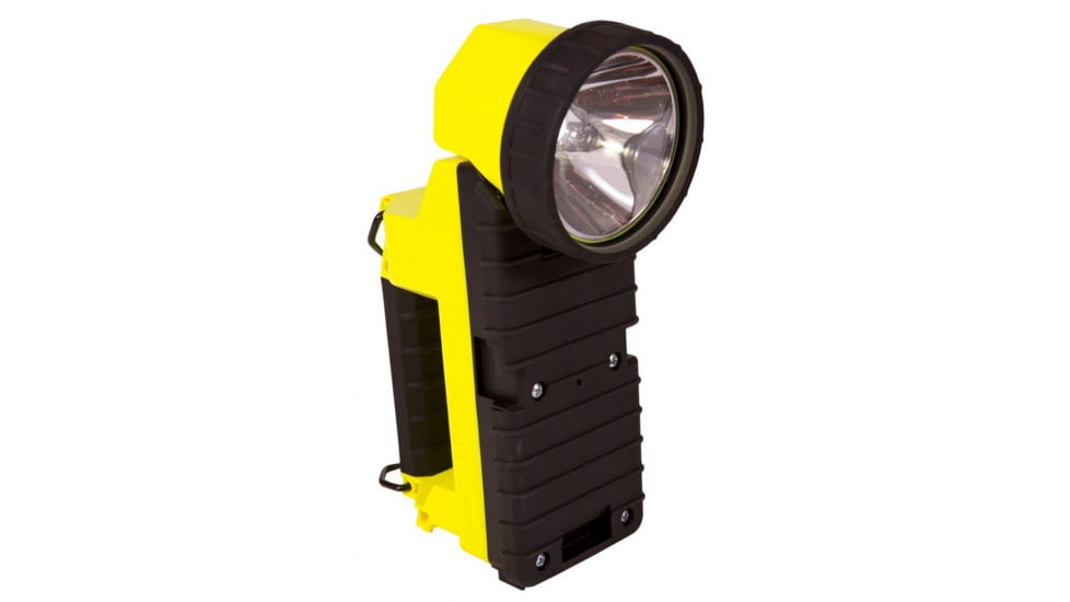 Koehler Bright Star Gen II Lighthawk LED 4-cell w/Charger Base &amp; 120V AC Plug Yellow Flashlight, 9.5 7612