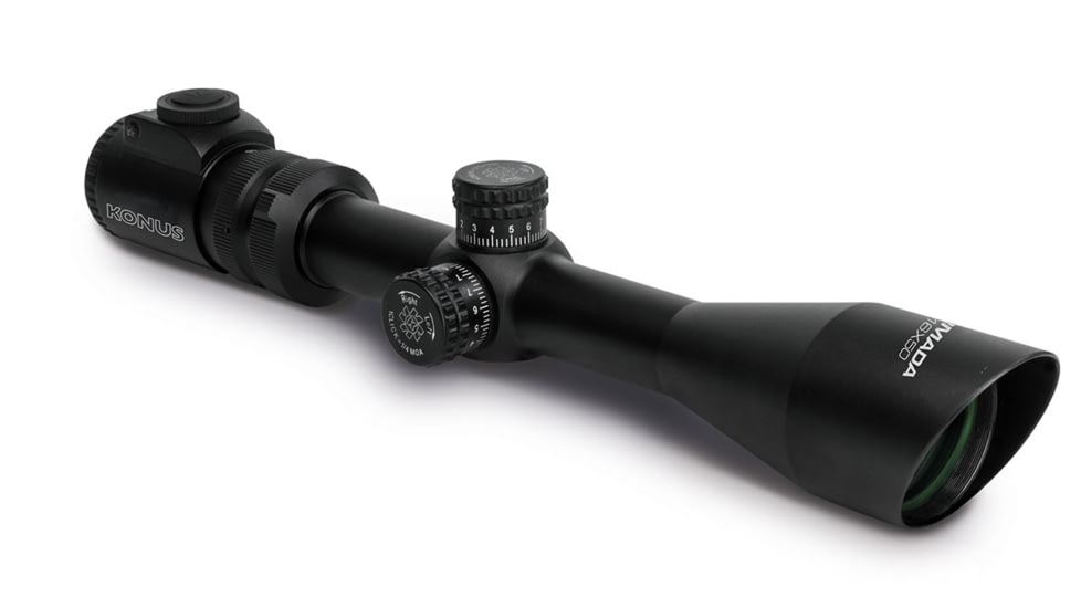 Konus Armada Rifle Scope, 4-16x50mm, German-4 Reticle, Black, 7165