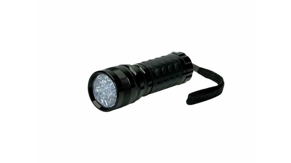 Konus Flashlights Set of 12 Pieces Black Compact LED Torch w/ Multiple Functions 3906