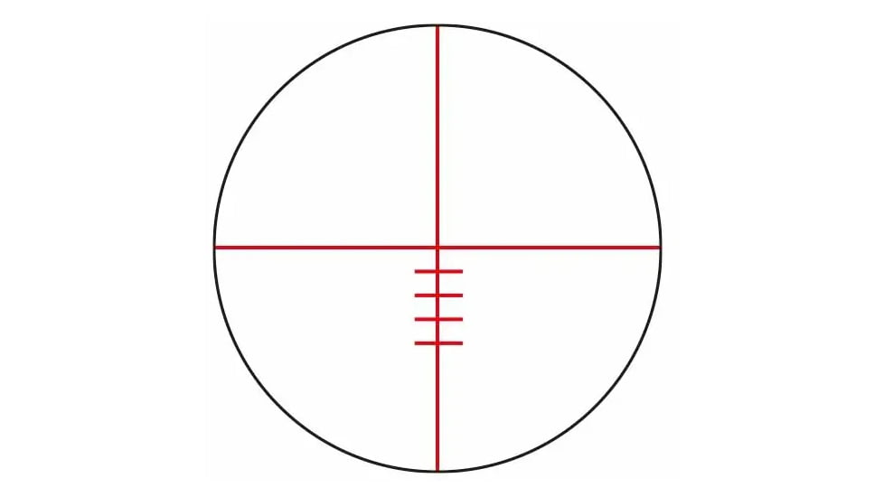 Konus Fighter 4-16x50mm 1in Tube Rifle Scope, Second Focal Plane, Illuminated Ballistic Reticle, Black, 7349