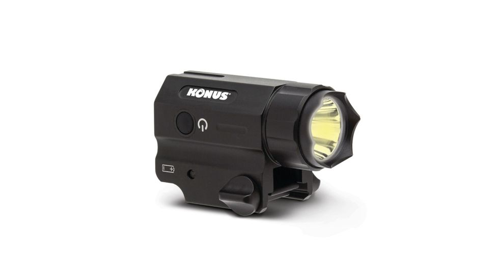 Konus KONUSLIGHT-TL Tactical Flashlight w/ 3W Power, Black, 3W power - 360 lumen output, 3940