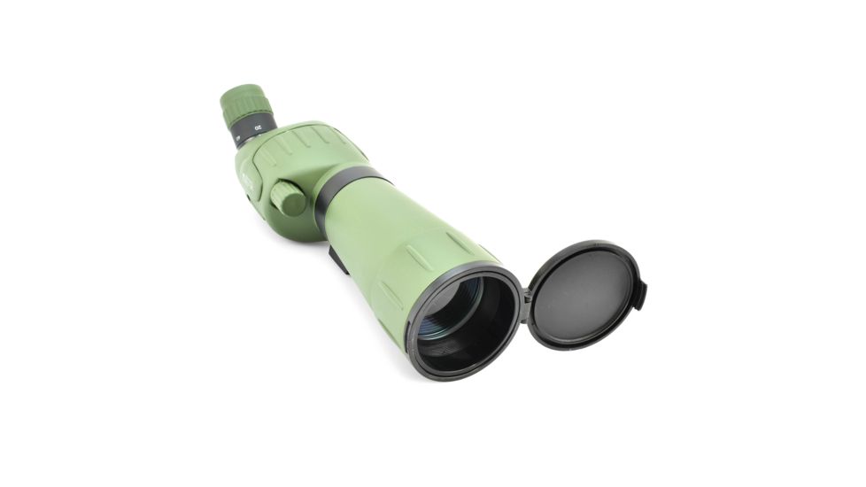 EDEMO Konus Konuspot 60C 20-60x60mm Spotting Scope with Tripod, Rubber, Green, 7125, EDEMO2
