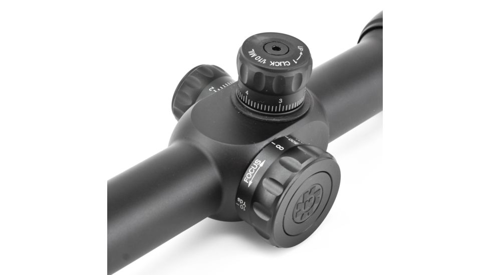 Konus PRO M30 12.5-50x56 30mm Waterproof Rifle Scope,Half-Mil Reticle,Black 7289