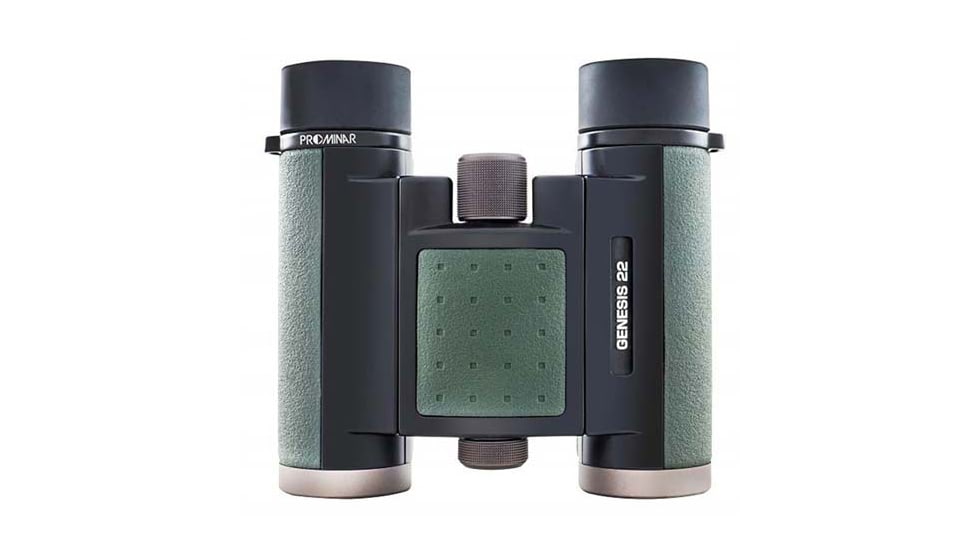 Kowa Genesis 22 10x22mm Roof Prism Prominar XD Binoculars, Textured Polymer, Green, GN22-10