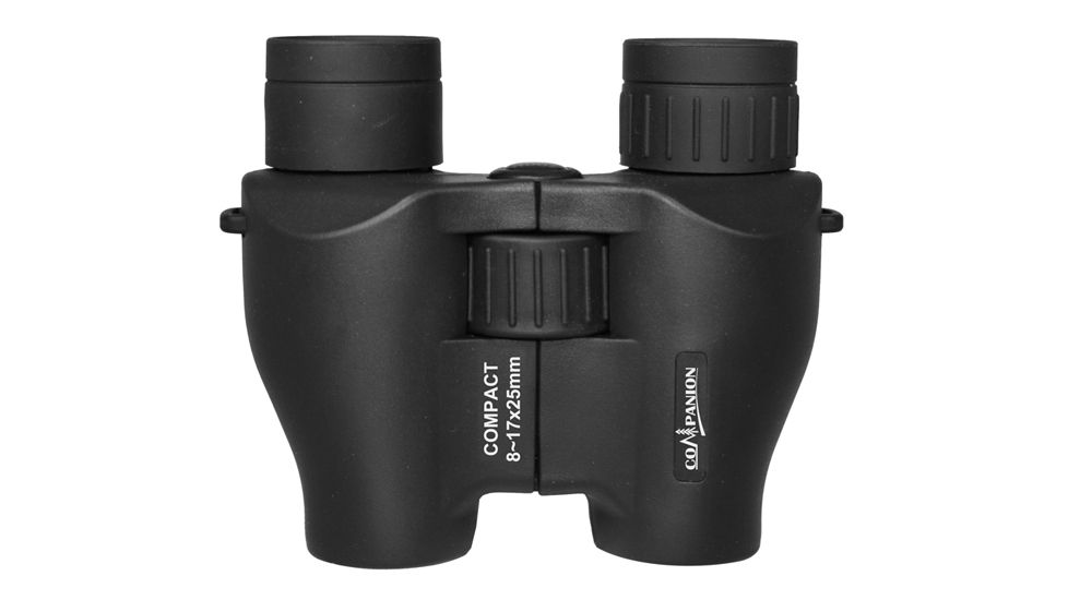 Kruger Optical Companion 8-17x25 Inverted Porro, Black, 61325