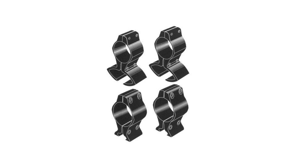 Kwik-Site .22 3/8" See-Thru Mount For Grooved Receiver Rifle KSN22