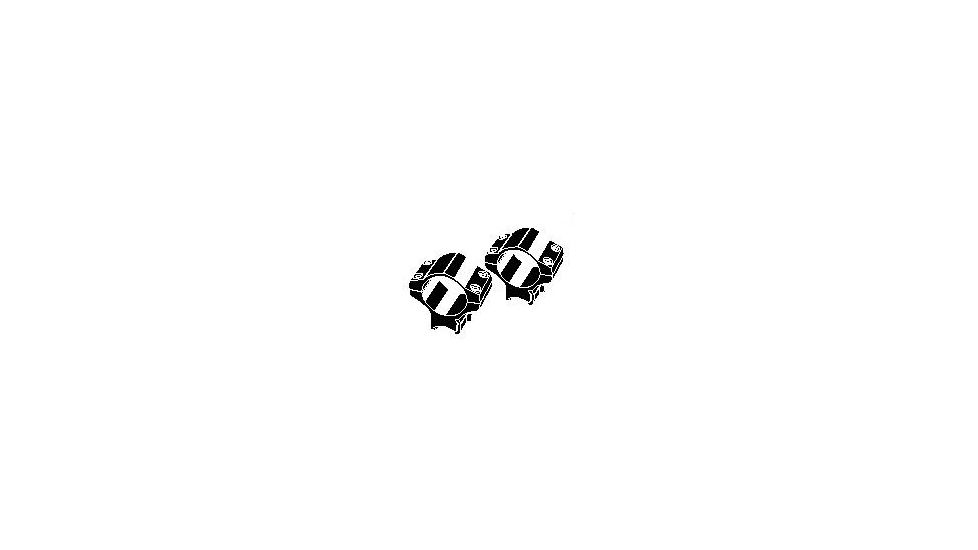 Kwik-Site Black Mount For .22 Grooved Receiver 22056