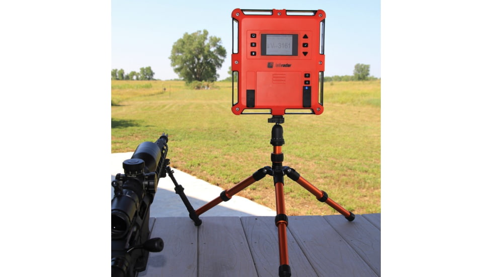 Labradar Bench and Tripod All Purpose Mount, Orange/Black, AP-BMT