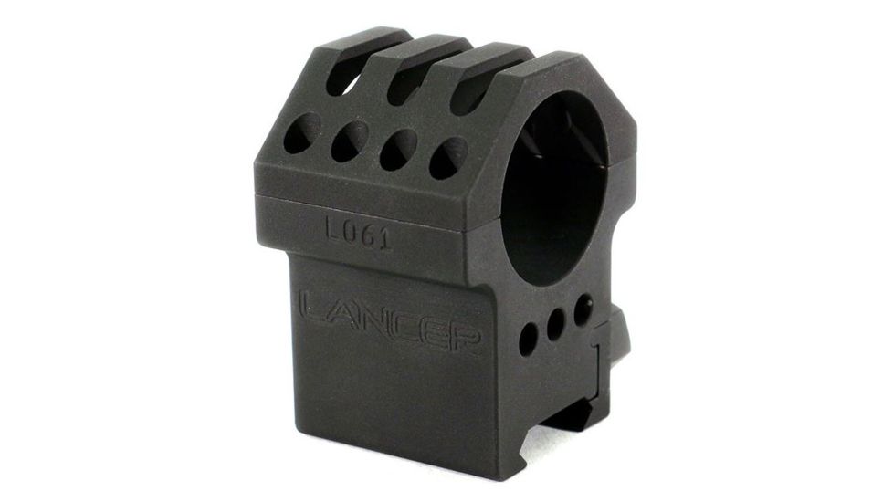 Lancer 30mm X 1.4 High Single Ring Scope Mount - SRSM-30