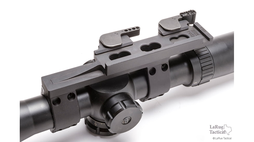 DEMO, LaRue Tactical C.A.N. Click Adjust Nut QD SPR Mount, 30mm, Black, LT204-30