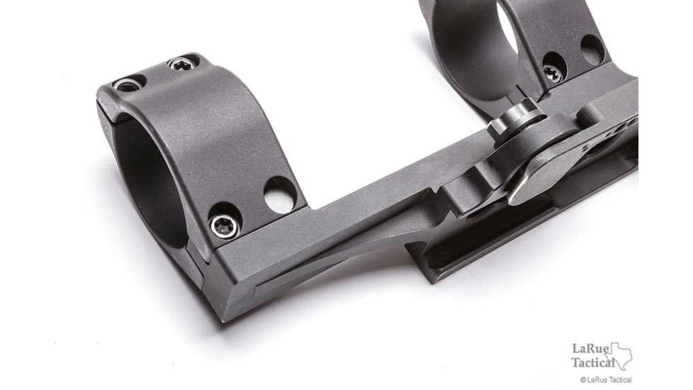 DEMO, LaRue Tactical C.A.N. Click Adjust Nut QD SPR Mount, 30mm, Black, LT204-30