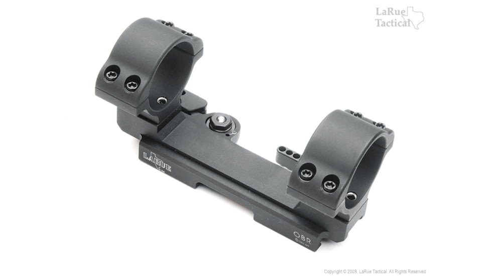 LaRue Tactical OBR Optimized Battle Rifle QD Scope Mount, 30mm, Black, LT111-30
