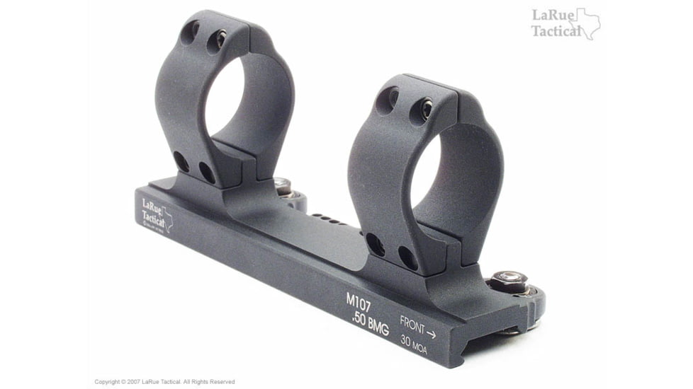 LaRue Tactical QD Scope Mount, .50 BMG, 34mm, Black, LT107-34