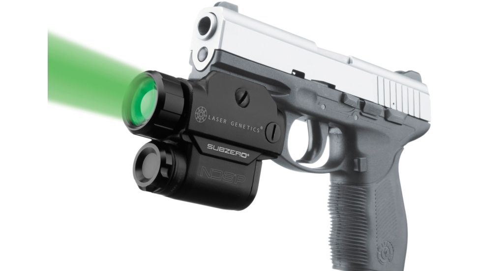 Laser Genetics ND-3P SUBZERO - Mounted On Pistol LG-ND3P-SZ