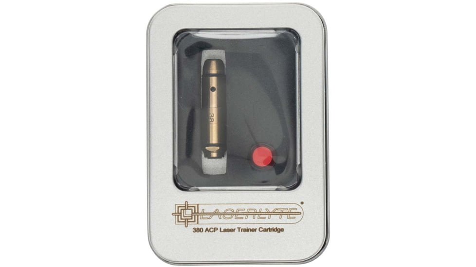 LaserLyte Laser Cartridge Trainer and Bore Sight, 380 ACP, 1226989