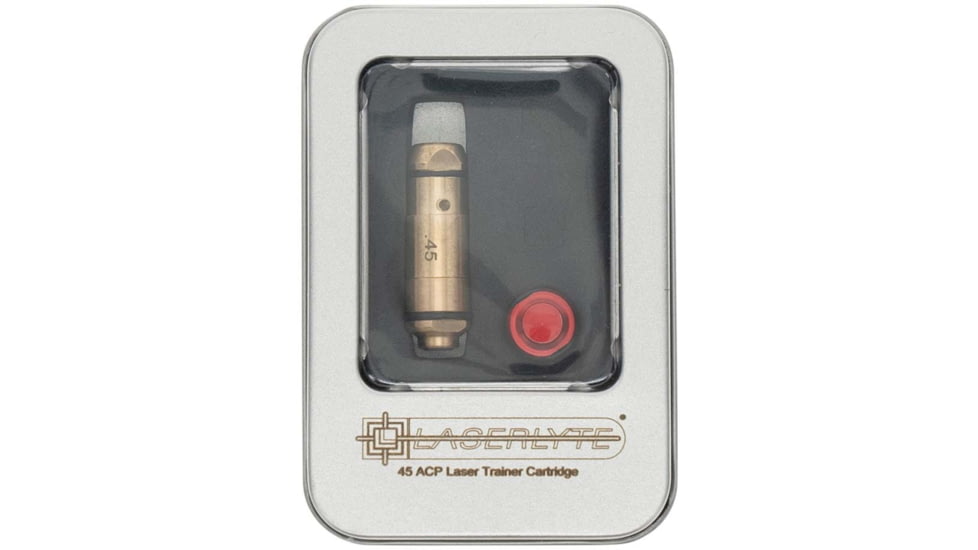 LaserLyte Laser Cartridge Trainer and Bore Sight, 45 ACP, 1226991