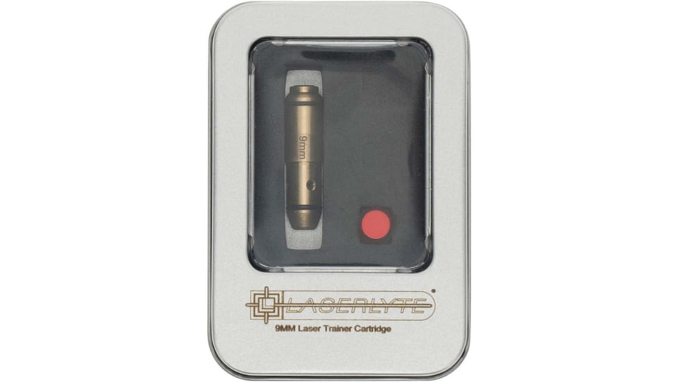 LaserLyte Laser Cartridge Trainer and Bore Sight, 9mmx19, 1226992