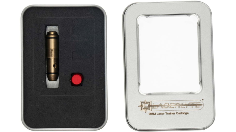 LaserLyte Laser Cartridge Trainer and Bore Sight, 9mmx19, 1226992