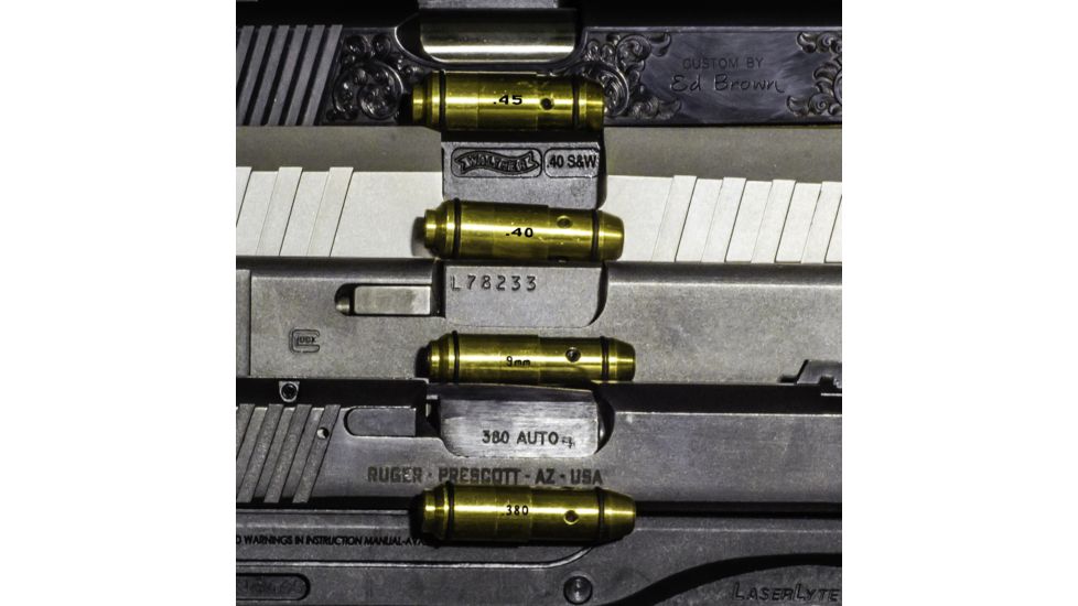LaserLyte Laser Trainer Cartridge Kit For .380/9mm/.40/.45 Calibers