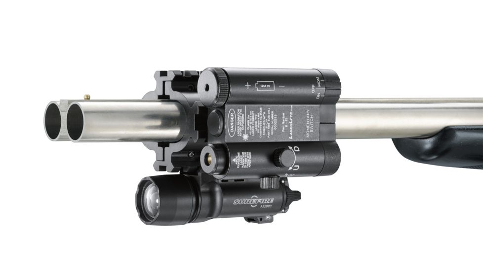 LaserLyte Shotgun Rail for Double Barrel Shotgun