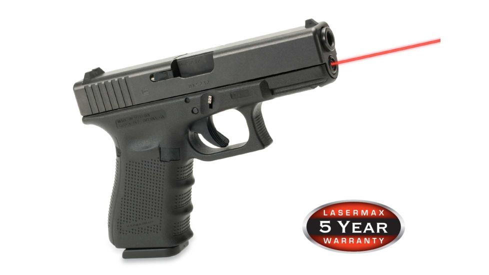 Lasermax Guide Rod Laser Sight for Gen 4 For Glock 19 ONLY LMS-G4-19