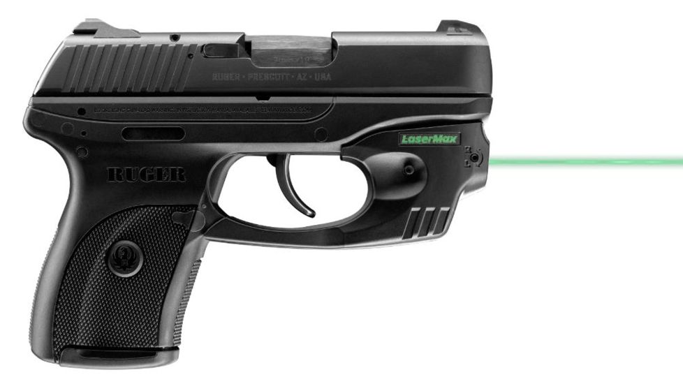 LaserMax CenterFire Green Laser Sight for Ruger LC9, Black CF-LC9-G