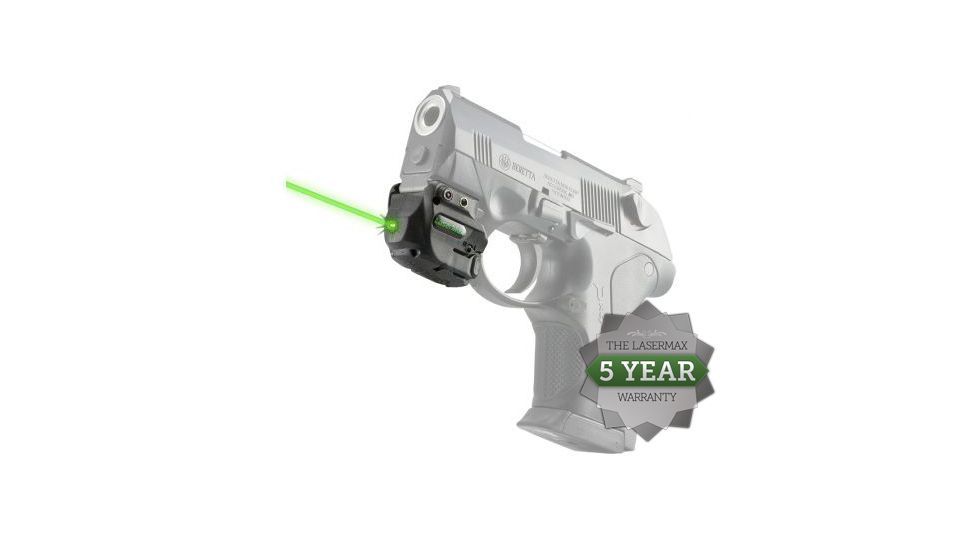 Lasermax Genesis Rechargeable Rail Mounted Green Laser Sight Award Warranty