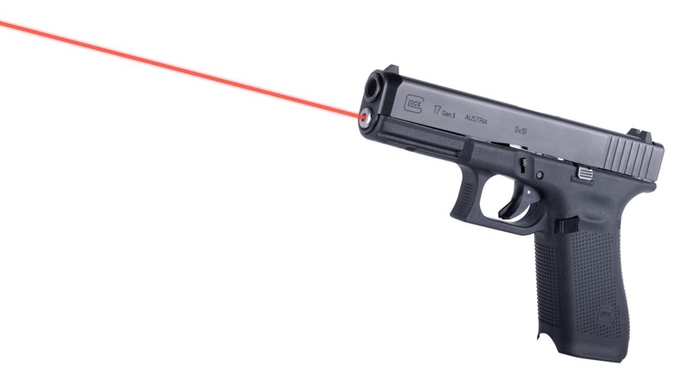 LaserMax Guide Rod Laser Sight, 5mW Red Laser, Glock 17/17 MOS/34 MOS, Gen5, LMS-G5-17