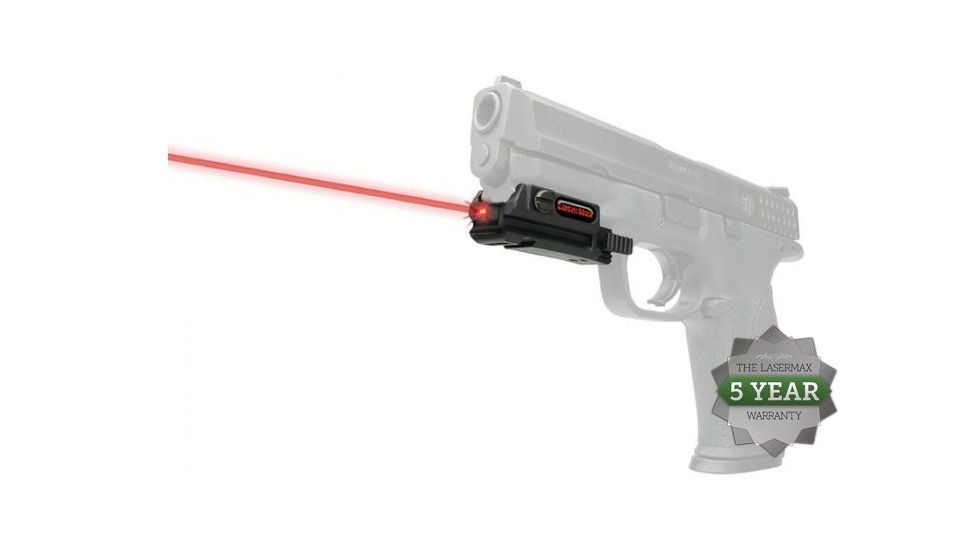 Lasermax Uni-Max Lasersight Red Laser, Rail Mounted - Pistols - LMS-UNI-ES