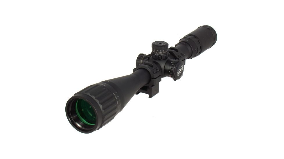 Leapers UTG 3-12x40 Full Size AO Mil-Dot Reticle Rifle Scope, Black