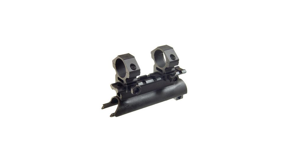 Leapers 3rd Gen SKS High-profile See-Thru Weaver Scope Mount with AccuShot 1'' Tactical Rings MNT-642B