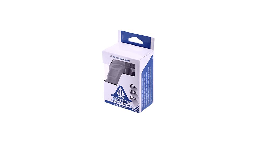 Leapers ACCU-SYNC 34mm High Profile 37mm / Offset Picatinny Rings AIR422S