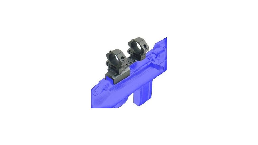 Leapers Deluxe M1 Carbine Mount Complete with 1'' Rings MNT-M1C