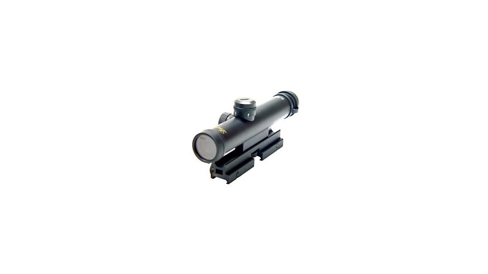 Leapers Golden Image 4x28 Mini Szie AR-15 Scope with Bullet Drop ...