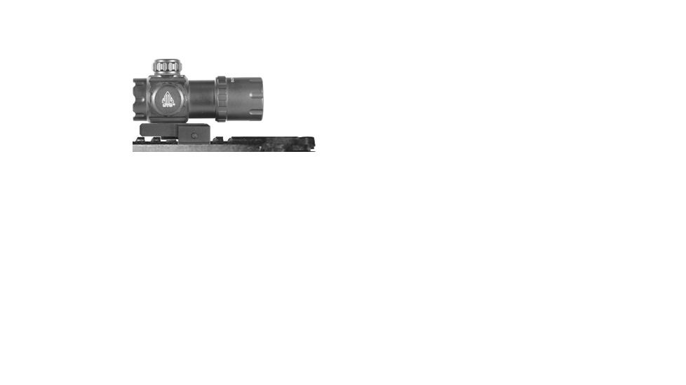 Leapers UTG 5 Gen 3.9in ITA Red/Green Dot Sight w/ 2 QD Mounts &amp; Lens Caps SCP-DS3039W