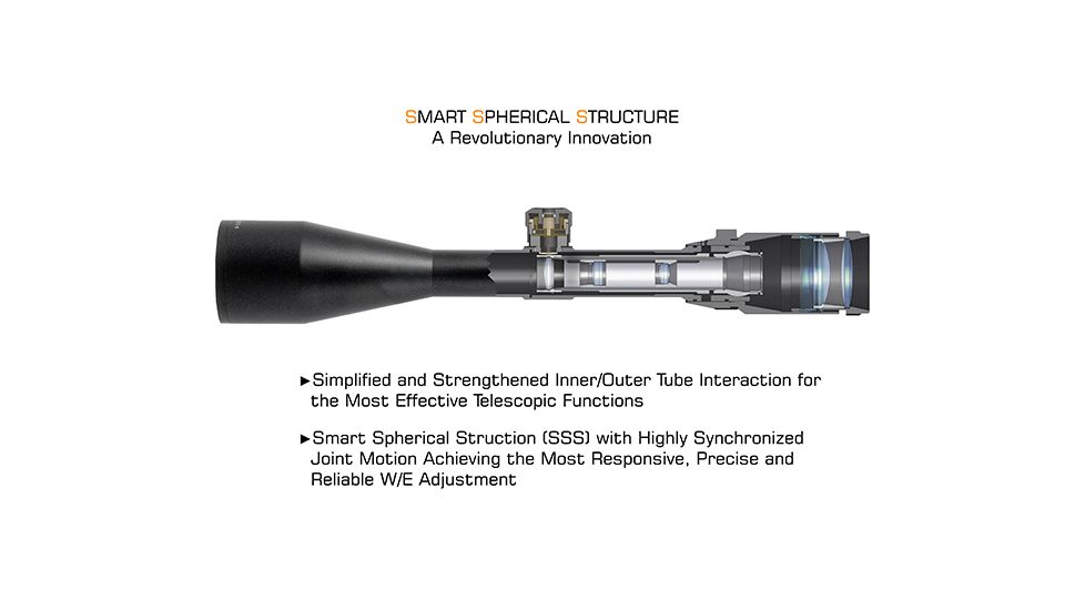 Leapers True Hunter Classic Rifle Scope, 3-9x40mm, 1inch Tube, Second Focal Plane, Wire Mil-dot Reticle, Matte Black, SCP-3940EW