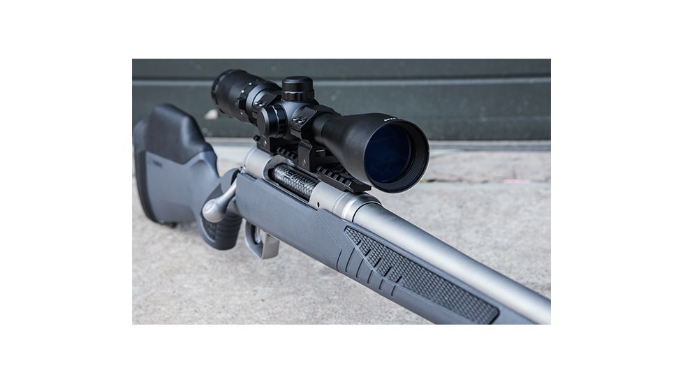 Leapers True Hunter Classic Rifle Scope, 3-9x40mm, 1inch Tube, Second Focal Plane, Wire Mil-dot Reticle, Matte Black, SCP-3940EW