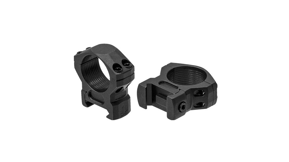Leapers UTG 1&quot;/2PCs Low Profile Steel Picatinny Rings, 16 mm Wide RSW1104