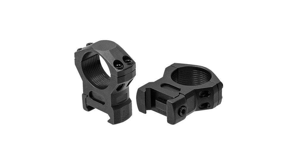 Leapers UTG 1&quot;/2PCs Med. Profile Steel Picatinny Rings, 16 mm Wide RSW1154