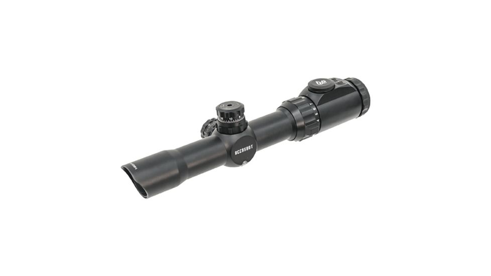 Leapers UTG 1-8X28 30mm MRC/MRH Rifle Scope/36-color Mil-dot Preset at 35Yds, Black, SCP3-18IEMDN
