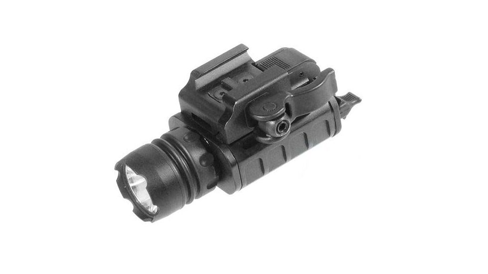 Leapers UTG 400 Lumen Compact LED Weapon Light,Black w/QD Lever Lock LT-ELP223Q-A, EDEMO1