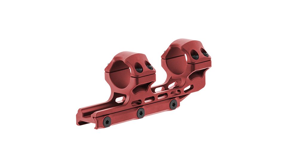 Leapers UTG Accu-Sync 1in High Profile 34mm Offset Pic. Rings, Red Anodize AIR12234AR